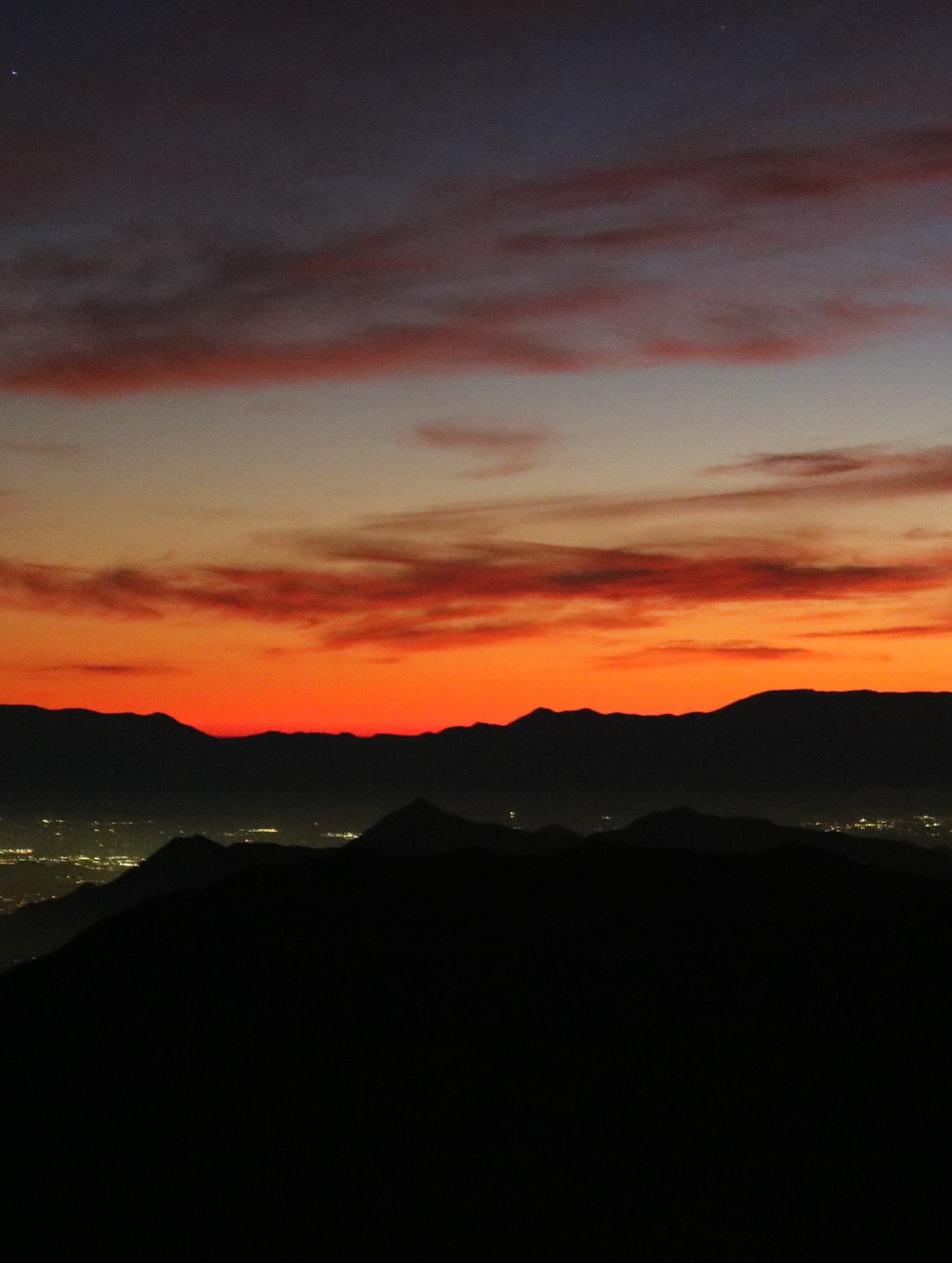 Colorado Sunset nos Andes